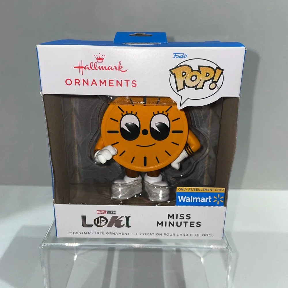 Hallmark Funko Pop Marvel Loki Miss Minutes Christmas Ornament Walmart Exclusive